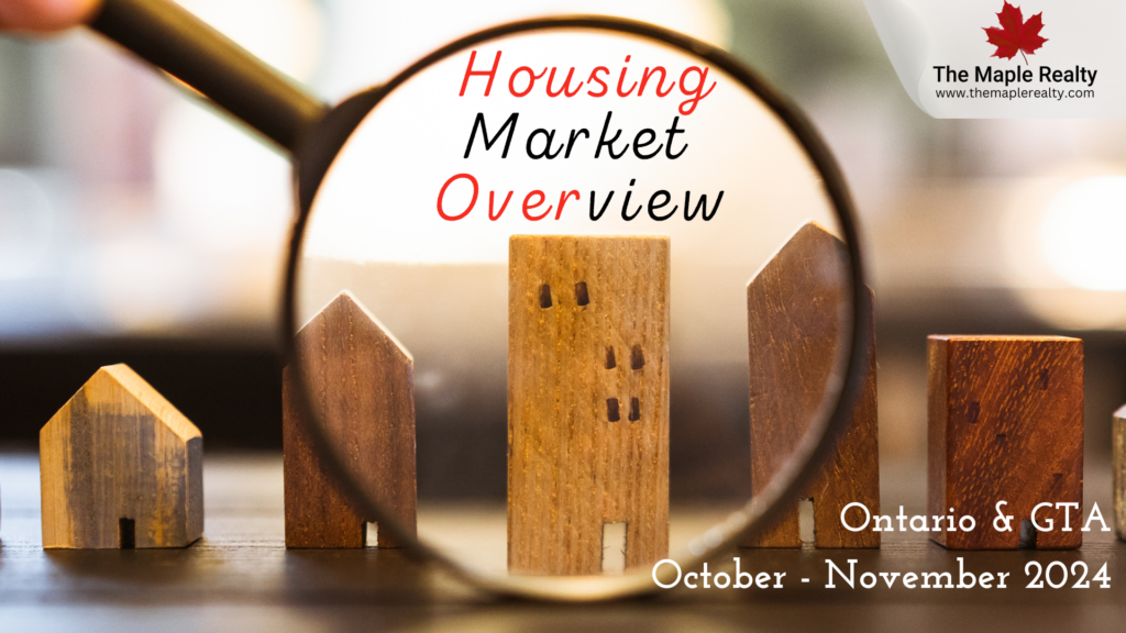 Housinng market Overview Ontario and Toronto